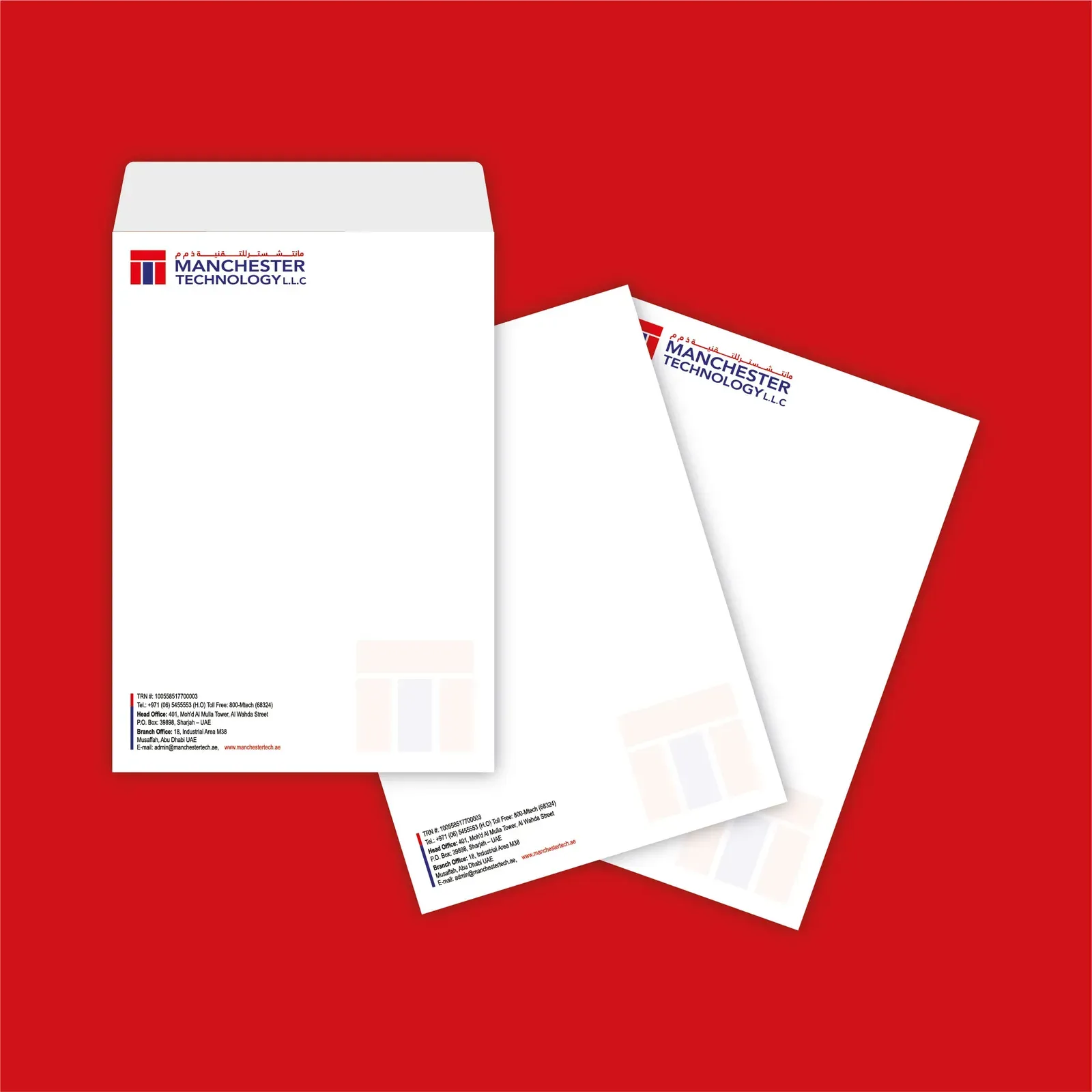 Letter Head And Envelopes sample 5